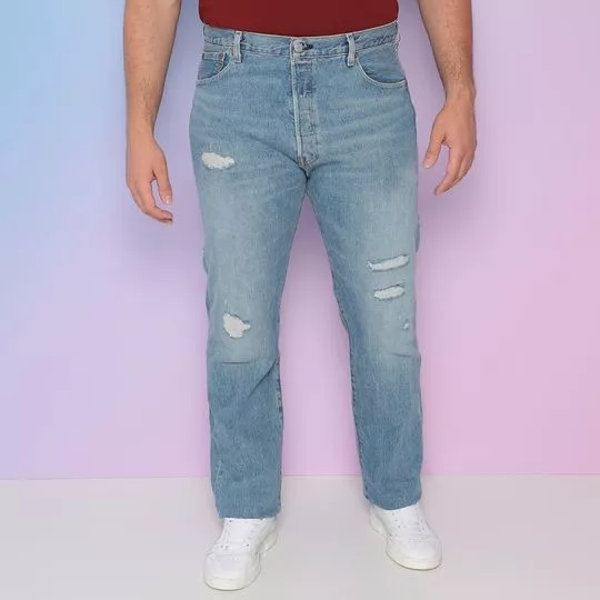 Calça Jeans 501 '93 Straight - Azul - Levi's