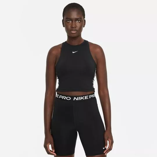 Cropped Nike Pro Dri-FIT- Preto