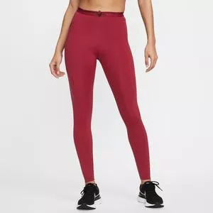 Legging Nike Dri-Fit Run<BR>- Vermelha