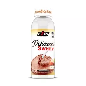 Delicious 3 Whey<BR>- Avelã<BR>- 40g<BR>- Fitoway