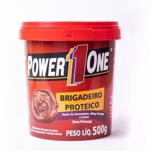 Pasta De Amendoim<BR>- Brigadeiro<BR>- 500g<BR>- Power One
