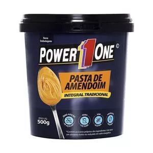 Pasta De Amendoim Integral<BR>- 500g<BR>- Power One
