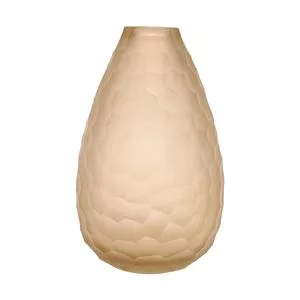 Vaso Decorativo Moana<BR>- Bege<BR>- 22x13x13cm<BR>- Unbranded