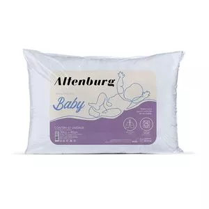 Travesseiro Baby<br /> - Branco<br /> - 40x30cm<br /> - Altenburg