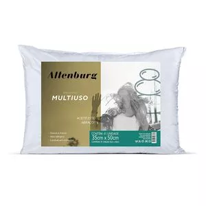 Travesseiro Multiuso<BR>- Branco<BR>- 50x35cm<BR>- Altenburg