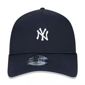 Boné New York Yankees®<BR>- Azul Marinho & Branco