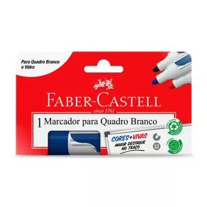 Marcador Para Quadro Branco<BR>- Preto<BR>- Faber Castell