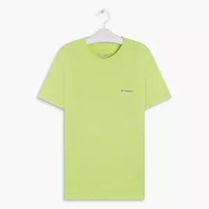 Camiseta Folhagem<BR>- Verde Claro & Verde Escuro<BR>- Richards