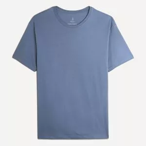 Camiseta Lisa<BR>- Azul Escuro