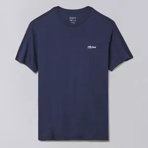 Camiseta Abstrata<BR>- Azul Marinho