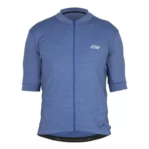Camisa Com Recortes<BR>- Azul<BR>- Alta Sports