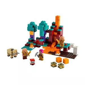 Lego® Minecraft™ A Floresta Deformada<BR>- 287Pçs<BR>- Lego