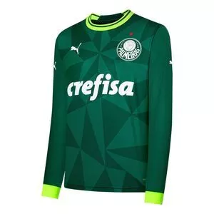 Camiseta Palmeiras®<BR>- Verde Escuro & Verde Limão