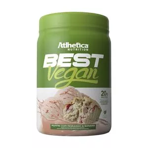 Best Vegan®<BR>- Muffin Com Morango & Banana<BR>- 500g