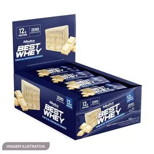 Best Whey® Bar Protein<BR>- Torta Cioccolato Bianco<BR>- 12 Unidades