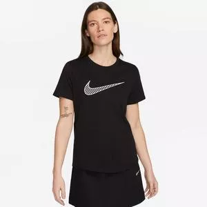 Camiseta Nike Sportwear<BR>- Preta & Branca