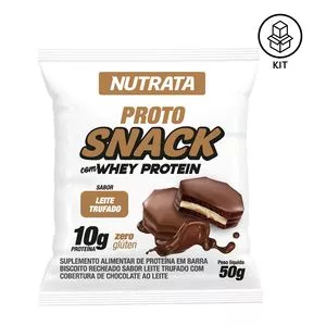 Proto Snack<BR>- Leite Trufado<BR>- 10 Unidades