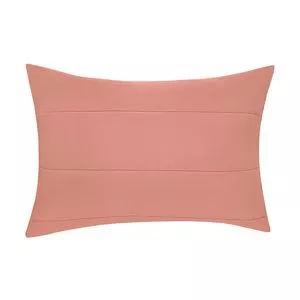 Porta-Travesseiro Em Malha Básica<BR>- Rosa Claro<BR>- 70x50cm
