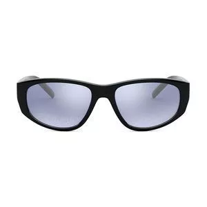 Óculos De Sol Arredondado<BR>- Azul Escuro & Preto<BR>- Arnette