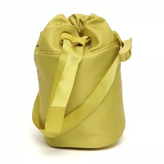 Bolsa Saco Com Recortes- Verde Limão- HERING