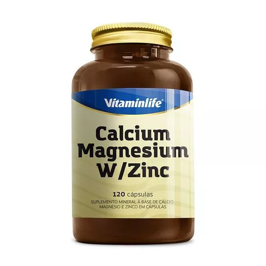 Calcium & Magnesium + Zinco- 120 Cápsulas