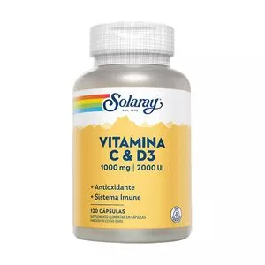 Vitamina C + D3<br /> - 120 Comprimidos