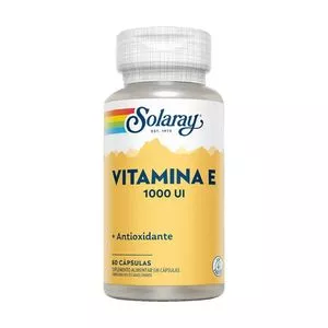 Vitamina E 1000UI<BR>- 60 Cápsulas