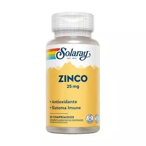 Zinco 25mg Vegano<BR>- 60 Comprimidos