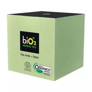 Chá Bio2 Herbal Tea<BR>- Chá Verde & Limão<BR>- 13 Sachês<BR>- Bio2organic