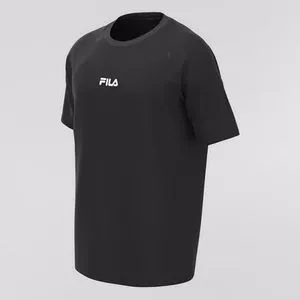 Camiseta Fila®<BR>- Preta