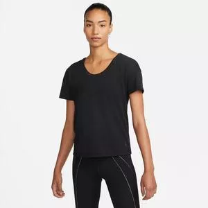 Camiseta Nike Yoga Dri-FIT<BR>- Preta<BR>- Nike
