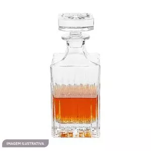 Garrafa Para Whisky Old Blend<BR>- Incolor<BR>- 750ml<BR>- Fracalanza