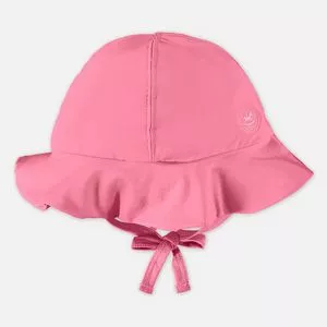 Chapéu Com Proteção UV<BR>- Rosa