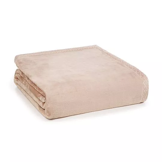 Cobertor Piemontesi Casal- Rosê- 180x220cm