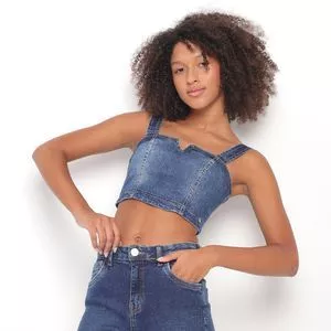 Top Jeans Dimy Candy®<BR>- Azul