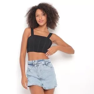Cropped Dimy Candy®<BR>- Preto