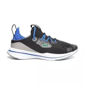 Tênis Lacoste Run Spin Comfort<BR>- Preto & Azul