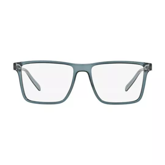 Armação Quadrada Para Óculos De Grau- Azul- Arnette