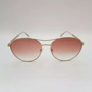 Óculos De Sol Aviador<br /> - Dourado & Rosa<br /> - Longchamp
