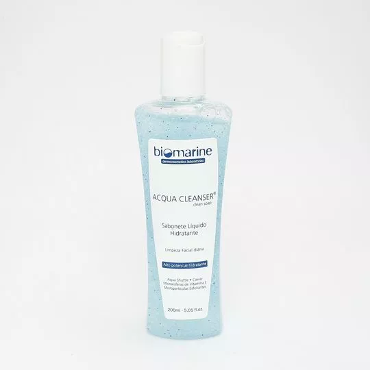 Sabonete Líquido Acqua Cleanser- 200ml- Biomarine