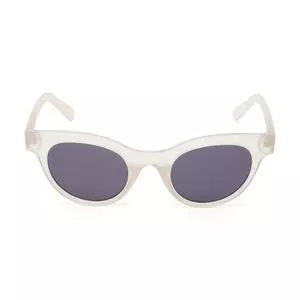 Óculos De Sol Gatinho<BR>- Incolor & Preto<BR>- Triton Eyewear