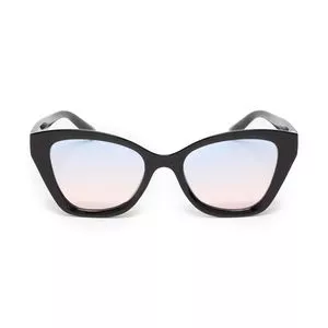 Óculos De Sol Gatinho<BR>- Preto & Azul<BR>- Triton Eyewear