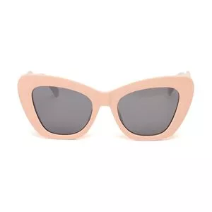 Óculos De Sol Gatinho<BR>- Preto & Rosa Claro<BR>- Triton Eyewear