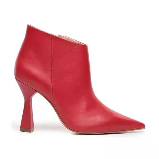 Ankle Boot Lisa- Vermelha- Carrano
