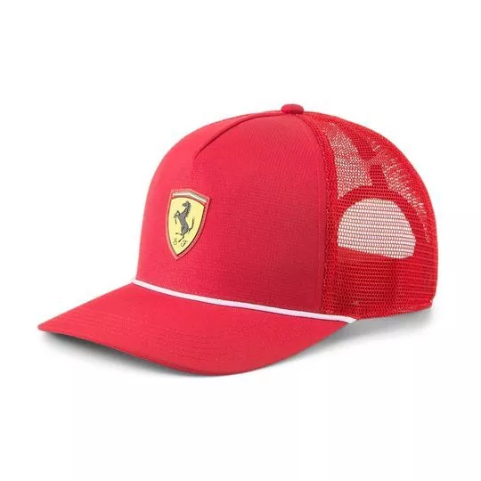 Boné Ferrari®- Vermelho- Puma