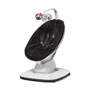 Cadeira De Balanço MamaRoo® Para Bebês 5.0 Multi-Motion<br /> - Preta & Branca<br /> - 11,3Kg<br /> - 4Moms