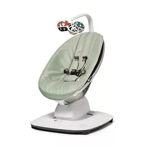 Cadeira De Balanço MamaRoo® Para Bebês 5.0 Multi-Motion<br /> - Verde Claro & Branca<br /> - 11,3Kg<br /> - 4Moms