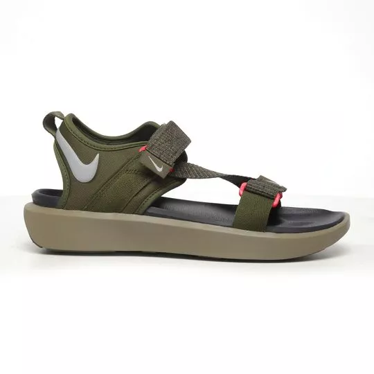 Sandália Nike Vista Sandal- Verde Militar & Cinza Claro