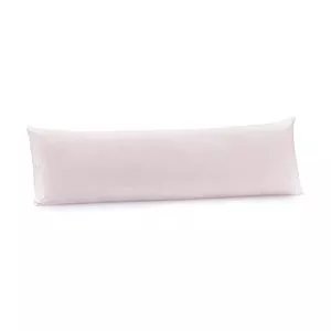 Fronha Body Pillow Lux<BR>- Branca<BR>- 130x40cm<BR>- 200 Fios