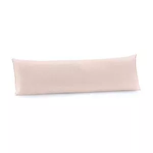 Fronha Body Pillow Lux<BR>- Rosa Claro<BR>- 130x40cm<BR>- 200 Fios